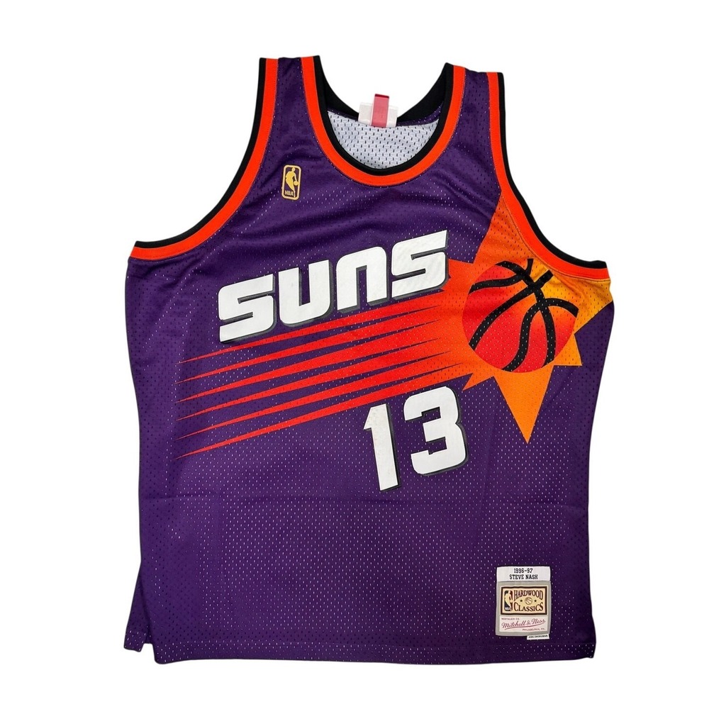 Mitchell & Ness NBA Swingman Phoenix Suns Steve Nash Jersey Mens 2XL Purple